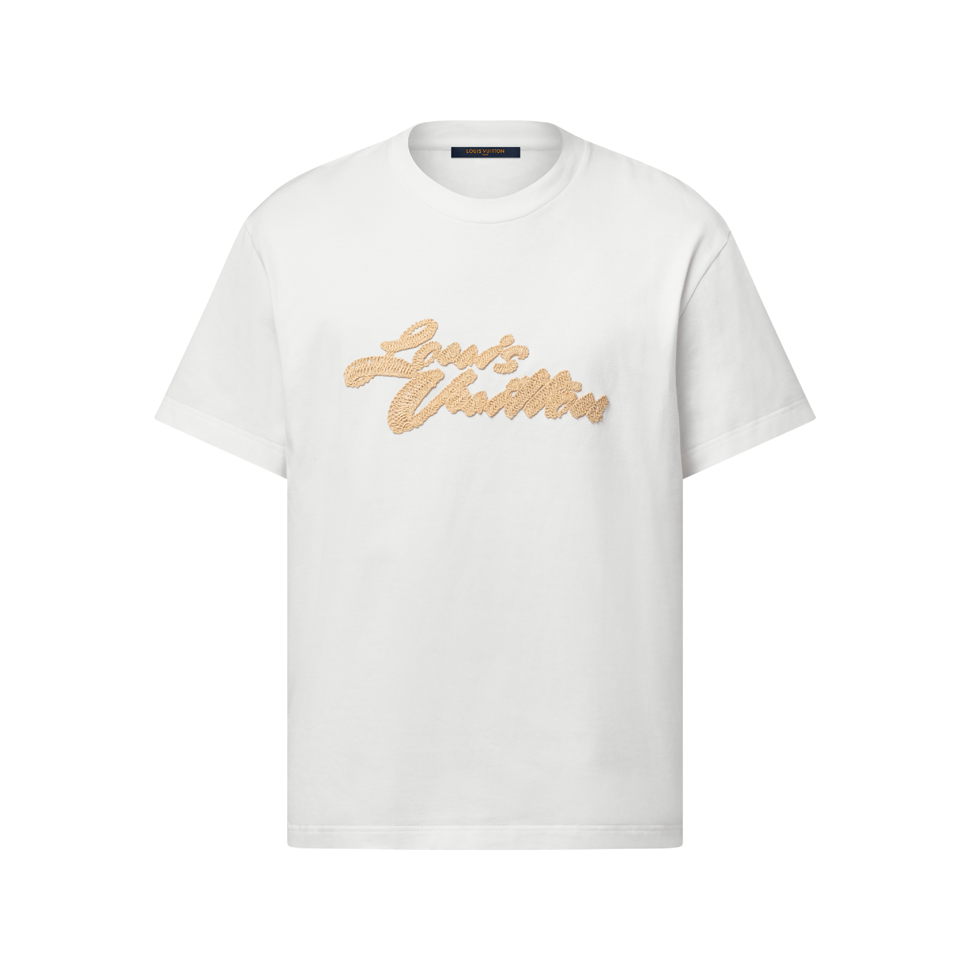 Embroidered Signature T-Shirt - Ready-to-Wear | LOUIS VUITTON